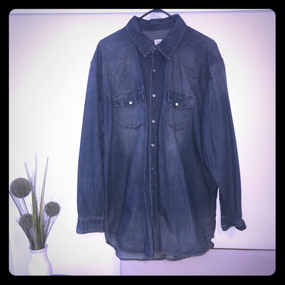 Men’s Old navy jean button down